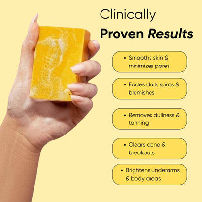 HORIZONLUX™ Turmeric & Kojic Acid Soap