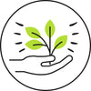 100% Organic & Handmade icon