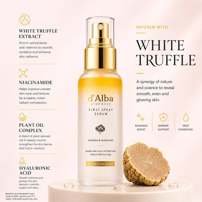 d’Alba Piedmont White Truffle First Spray Serum